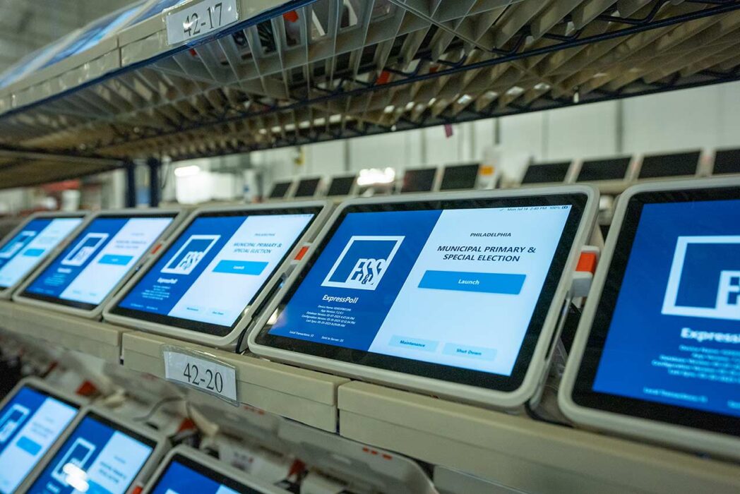 pollconnect election software close-up